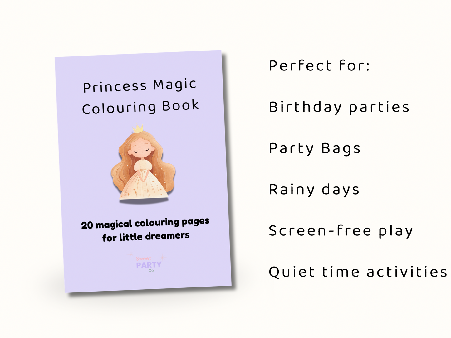 Princess Magic Colouring Book