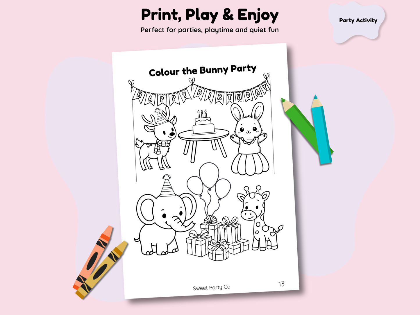 Bella’s Bunny Birthday Party