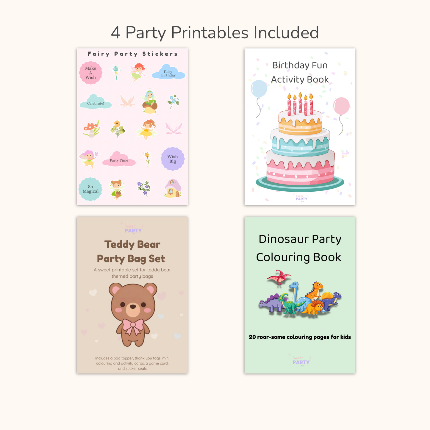 Party Activity Bundle