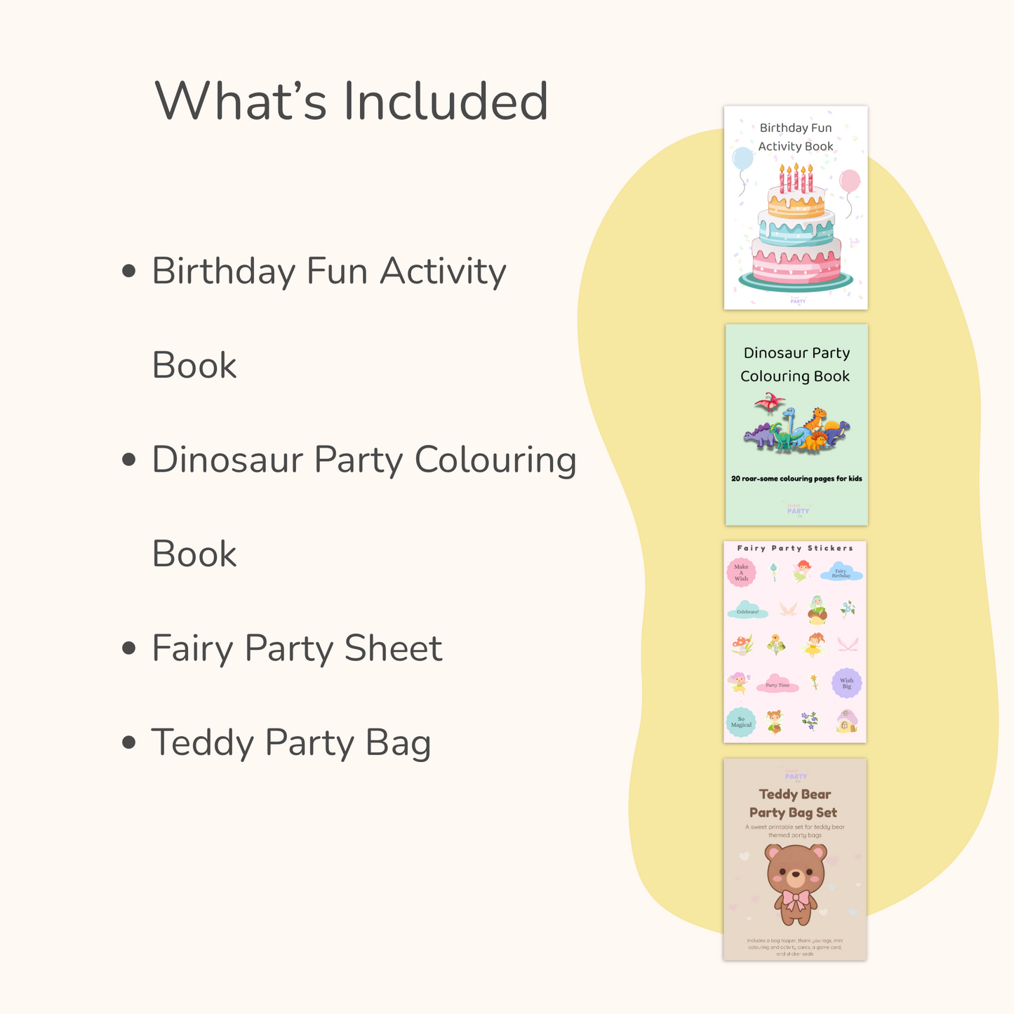 Party Activity Bundle