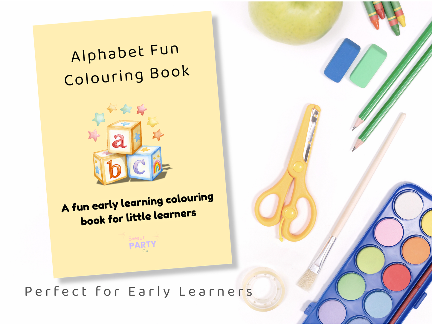 Alphabet Fun Colouring Book