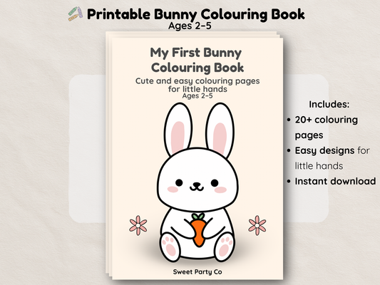 Bunny Colouring Book
