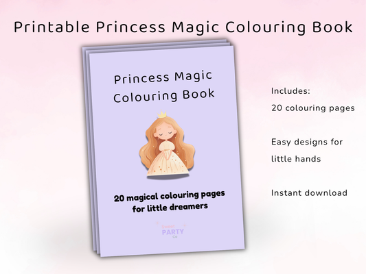 Princess Magic Colouring Book