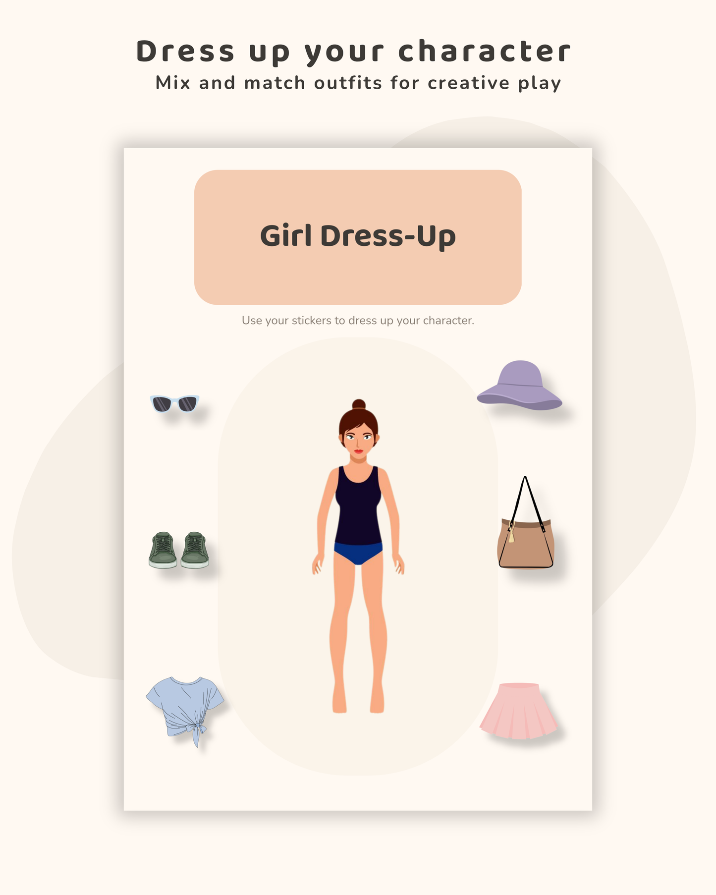 Dress Up Sticker Book