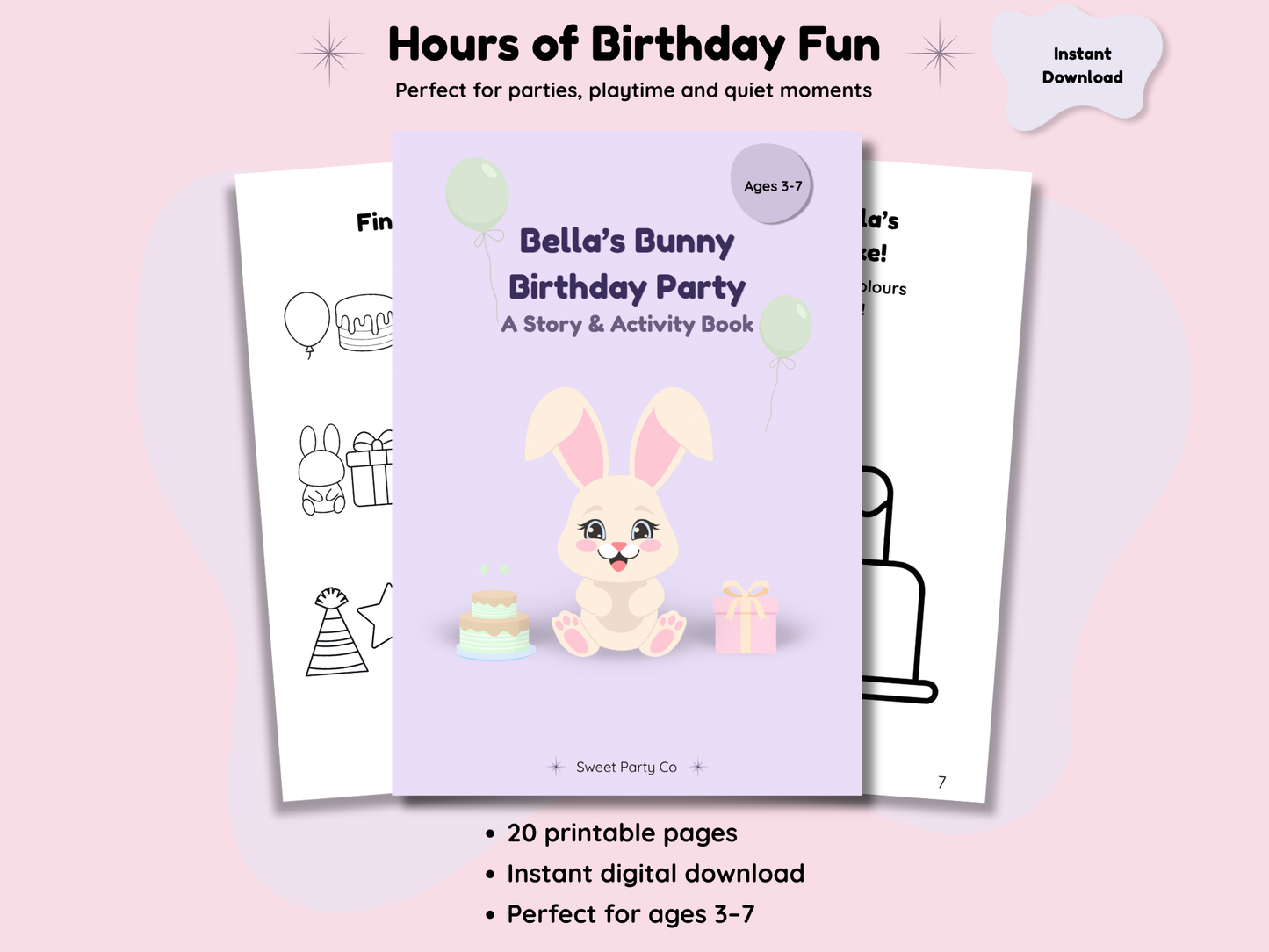 Bella’s Bunny Birthday Party
