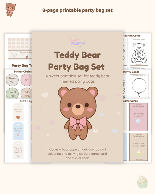 Teddy Party Bag