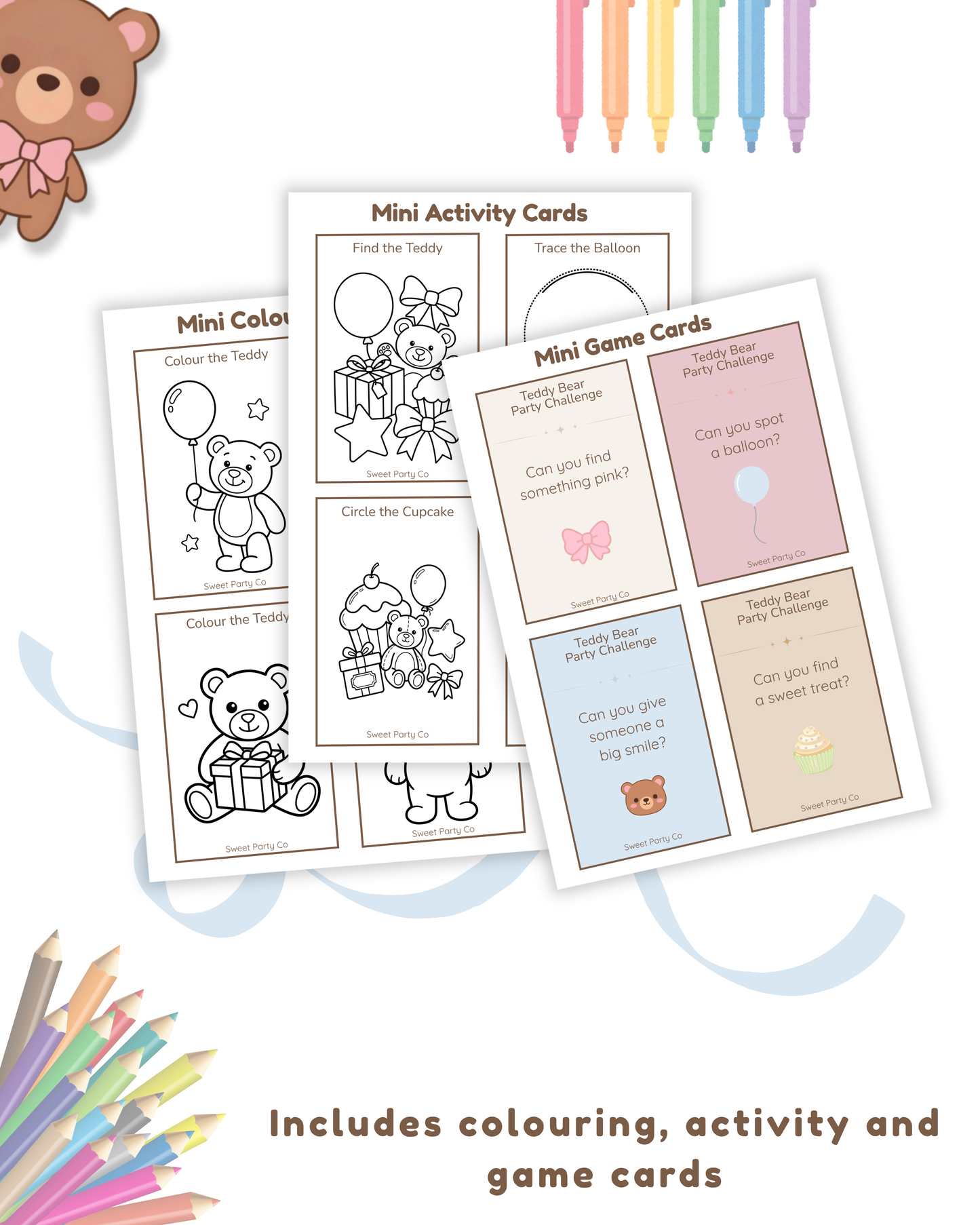 Teddy Party Bag