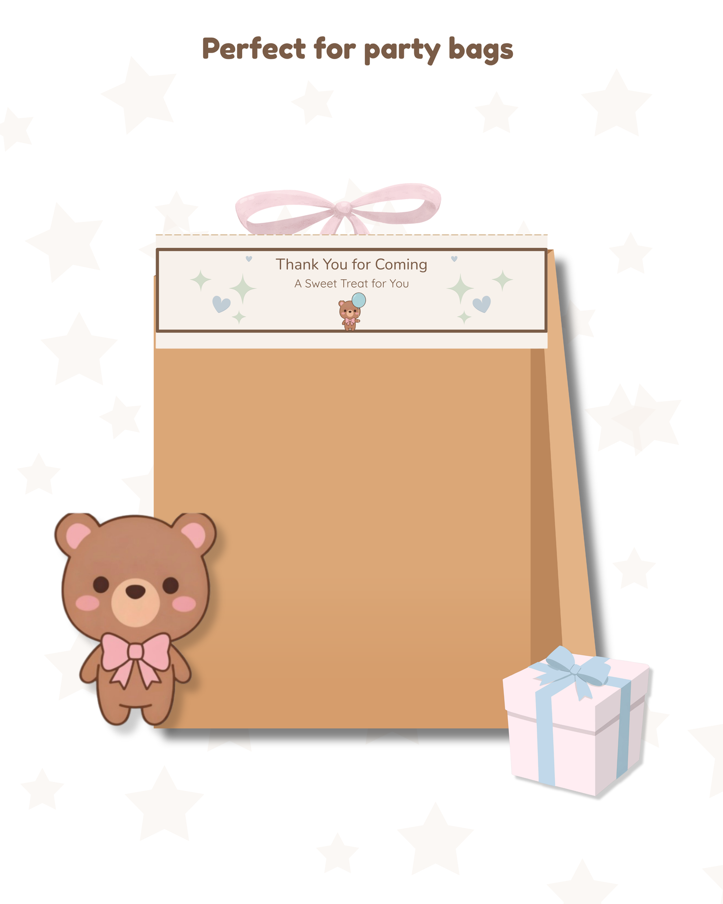 Teddy Party Bag