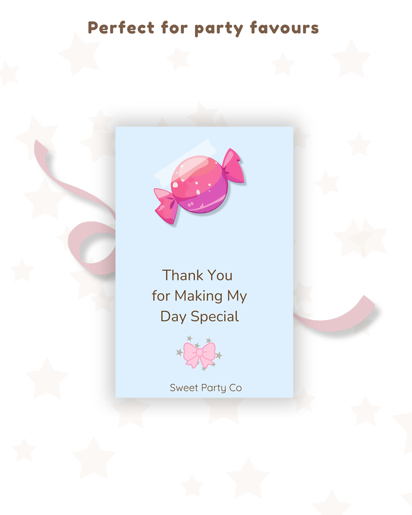 Teddy Party Favour