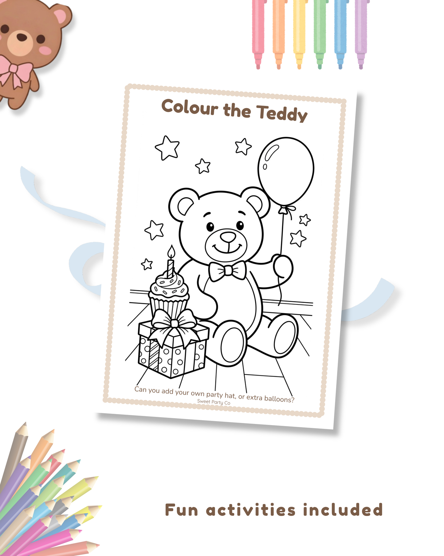 Teddy Bear Party Kit